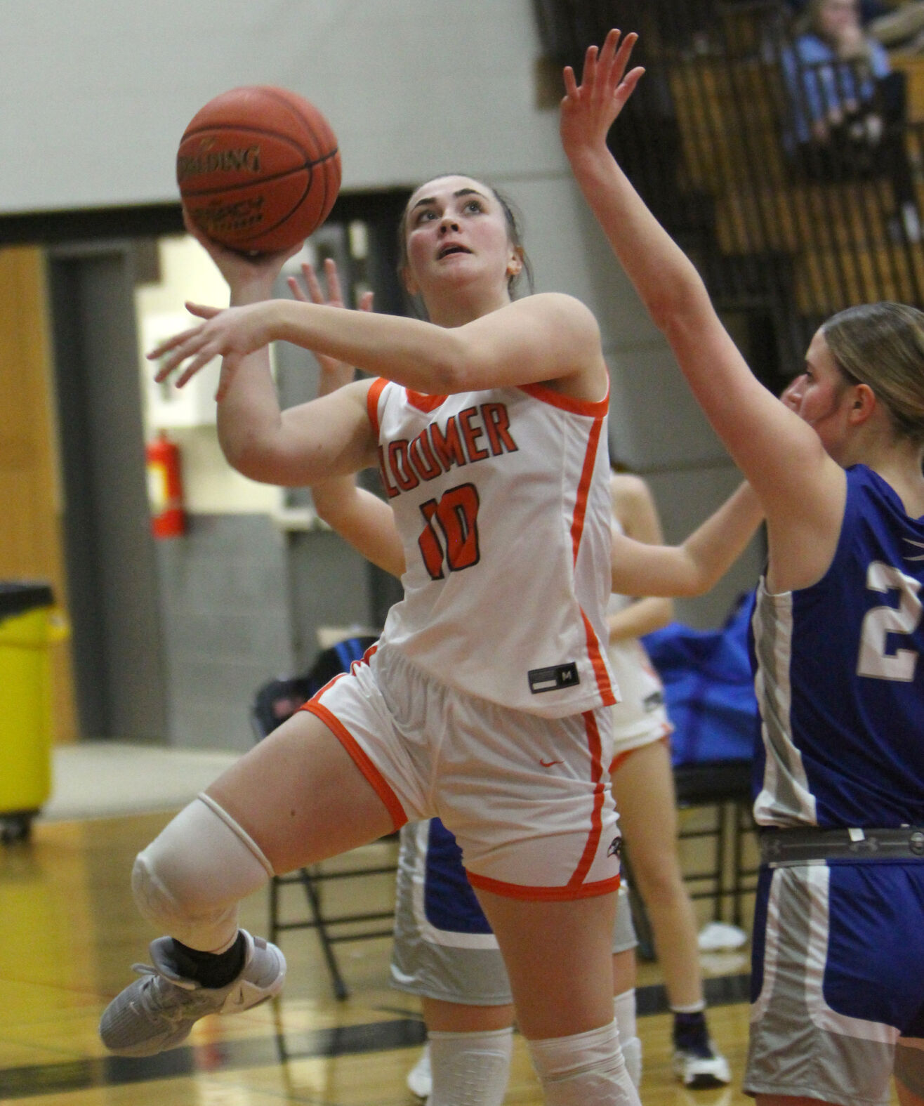 Cameron at Bloomer girls basketball 1-16-23